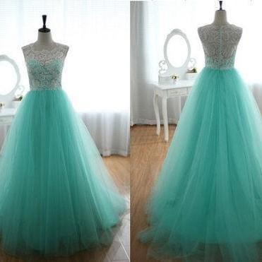 Tiffany Blue lace bridesmaid dress lace&tulle wedding bridal dress a line prom dress party homecoming evening dress fashion quinceanera dress